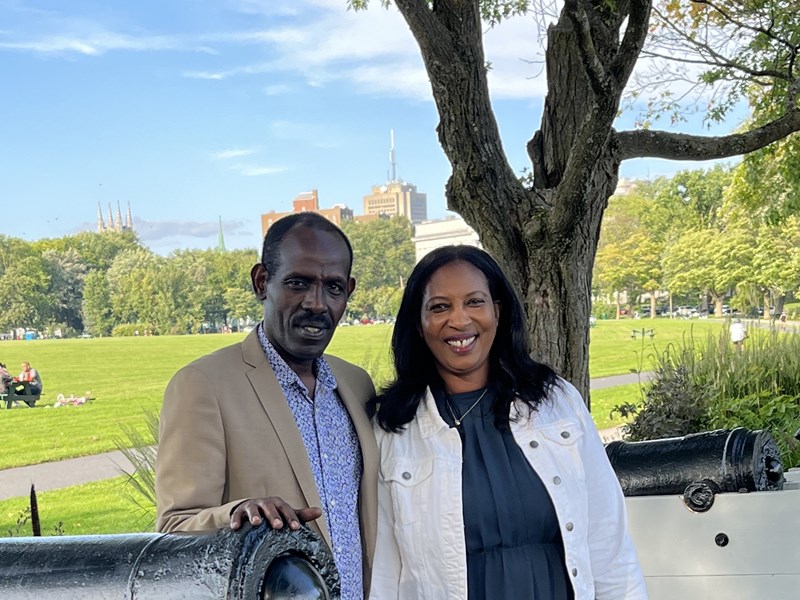 Innocent and Immaculee Sezibera